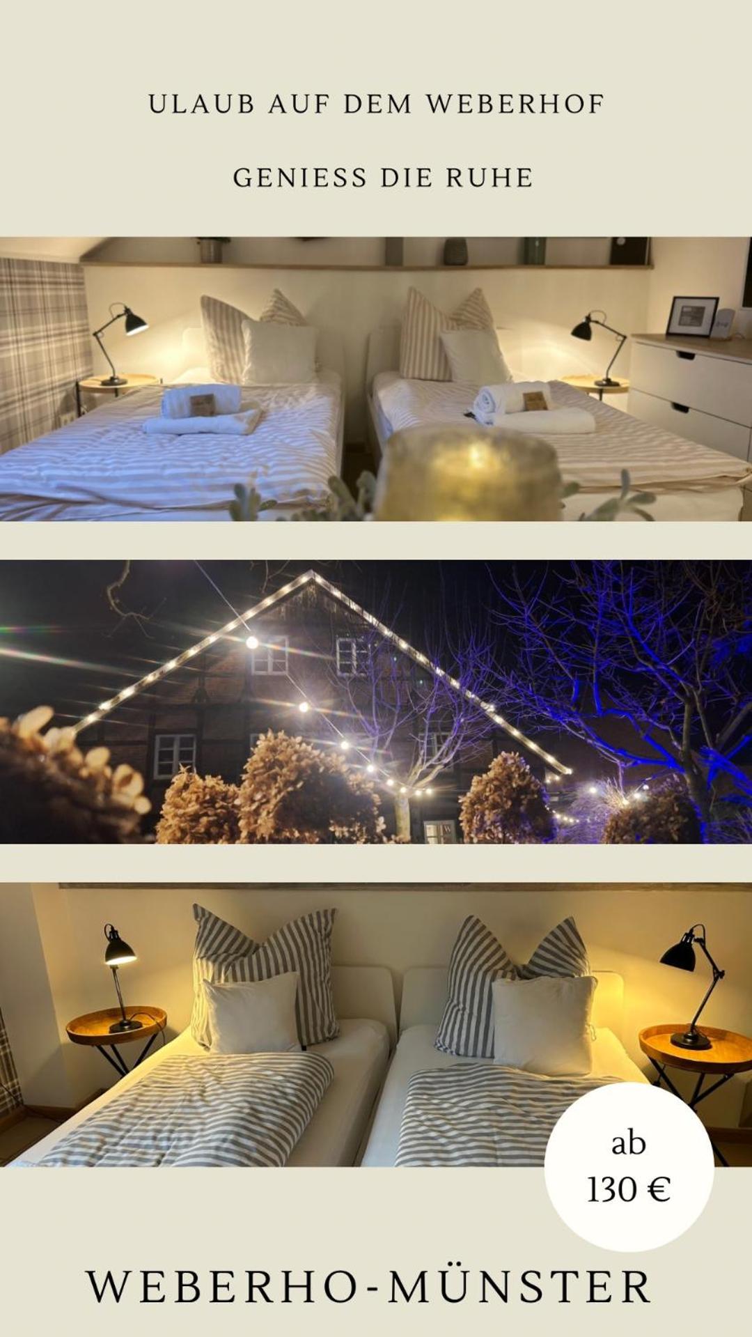 Weberhof - Muenster Apartment ภายนอก รูปภาพ