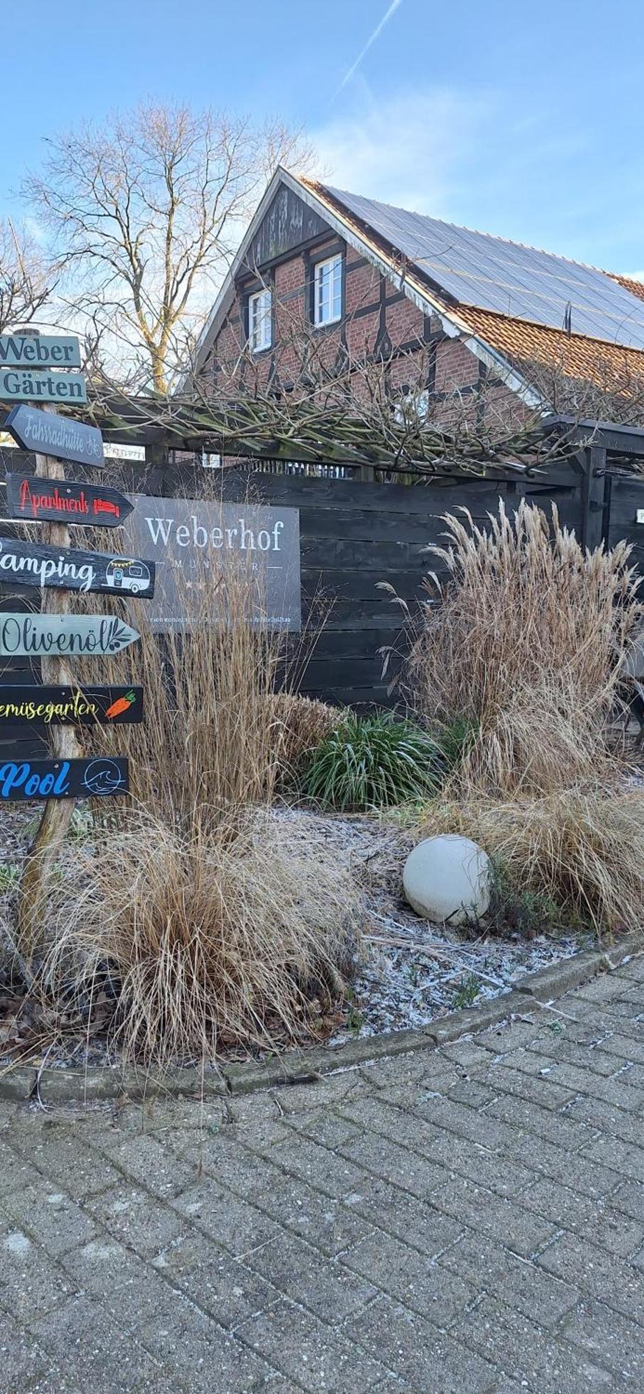 Weberhof - Muenster Apartment ภายนอก รูปภาพ