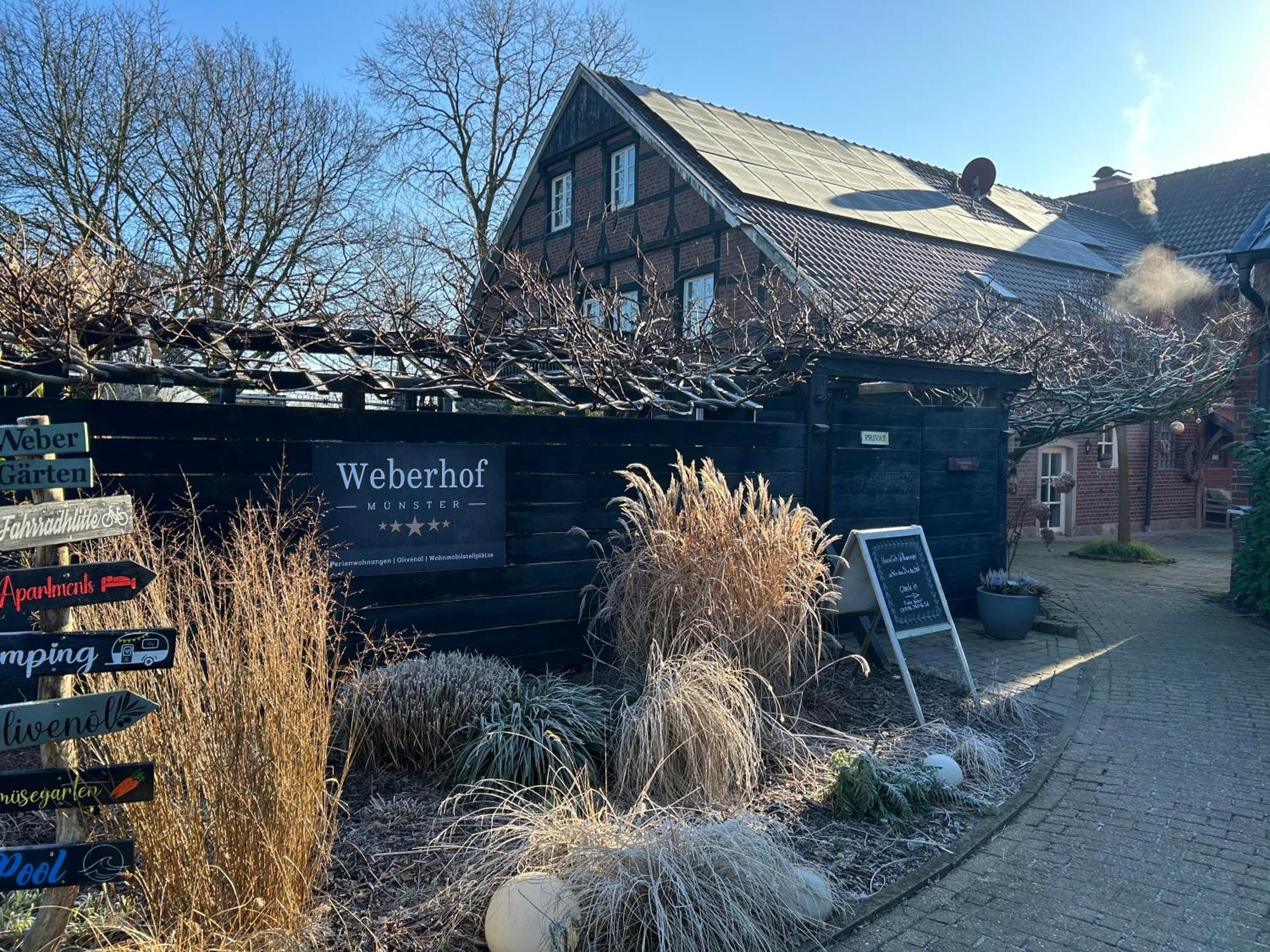 Weberhof - Muenster Apartment ภายนอก รูปภาพ